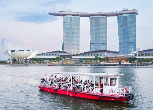 シンガポール_リバークルーズ